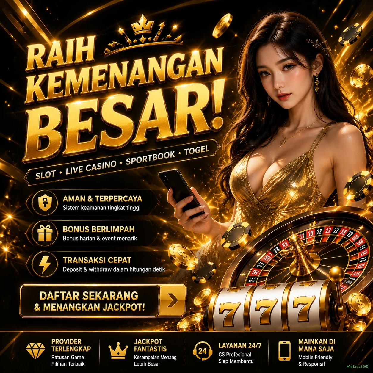 Ulasan Fitur Terbaik yang Ditawarkan fatcai99
