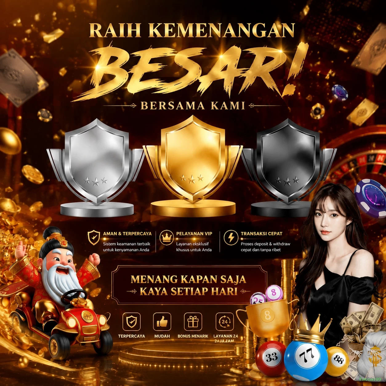 Cara Mendaftar dan Verifikasi Akun di fatcai99